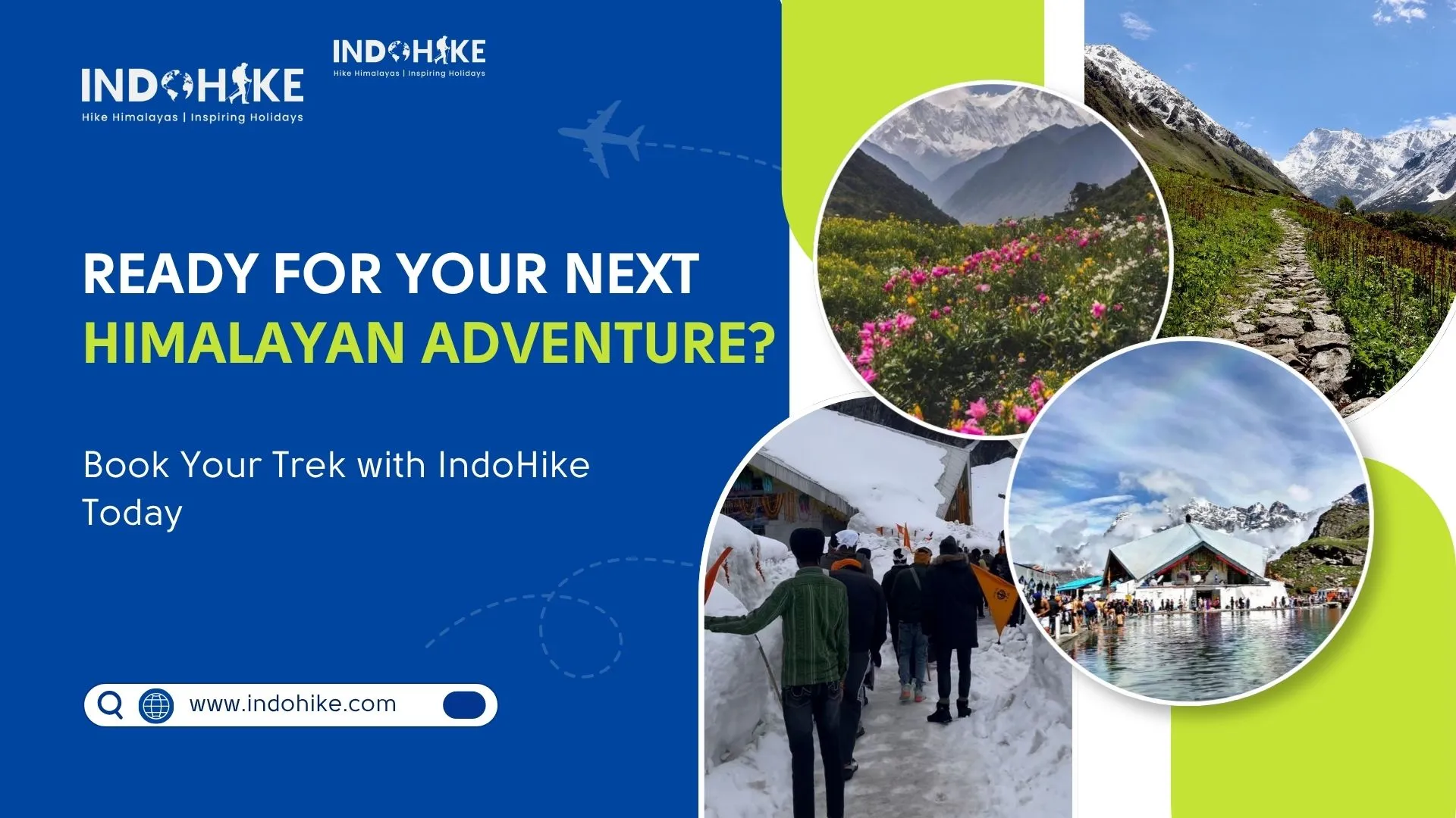 Valley of Flowers & Hemkund Sahib Trek by Indohike