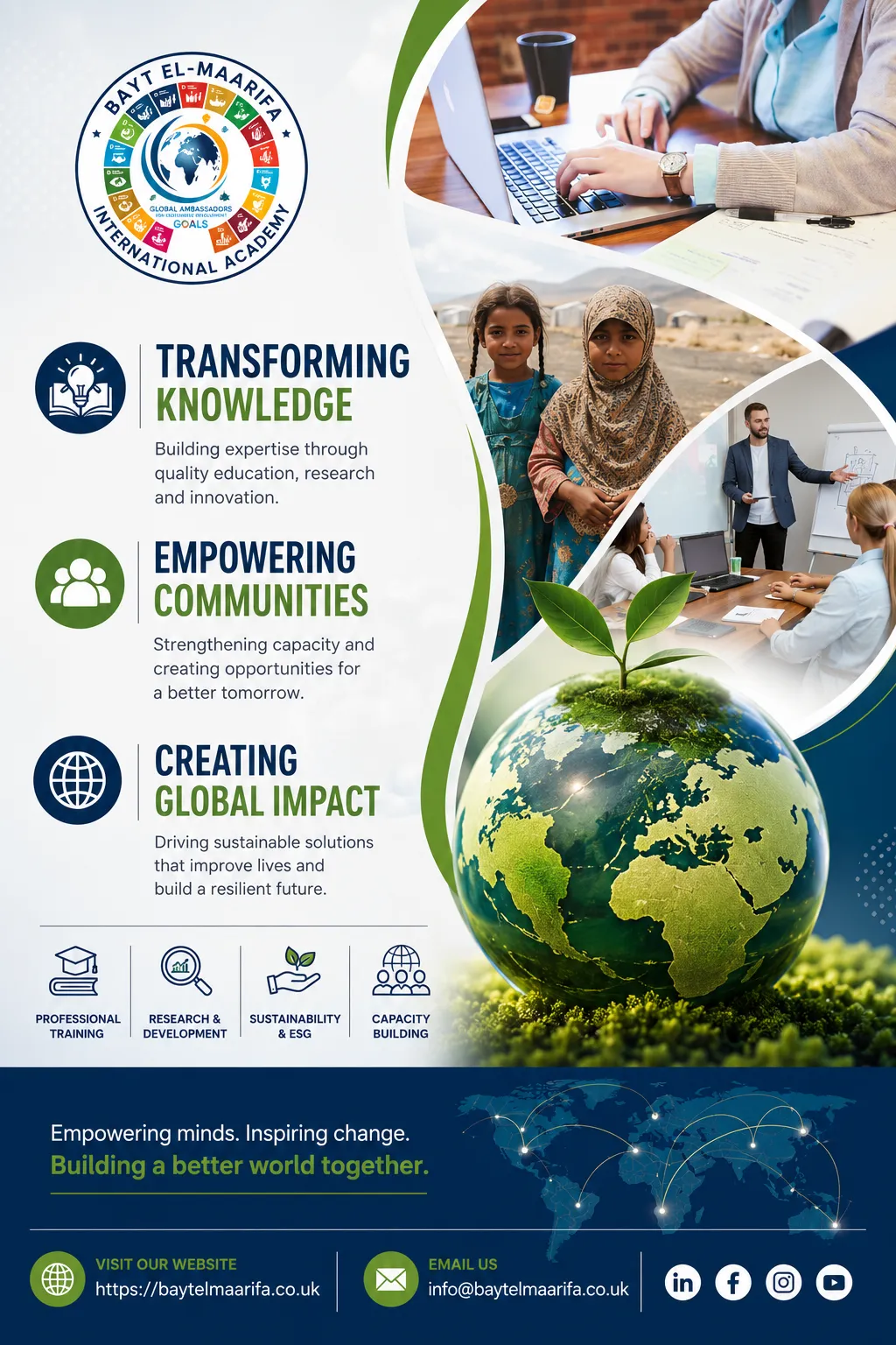 Policy Training Programmes: Building Knowledge for Sustainable Development and Global Leadership