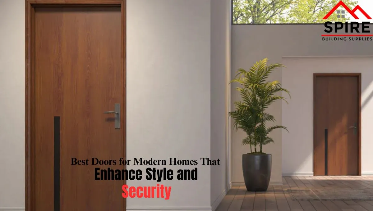 Best Doors for Modern Homes That Enhance Style and Security