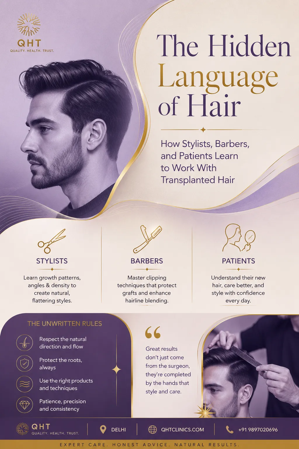 The Hidden Language of Hair: How Stylists, Barbers, and Patients Learn to Work With Transplanted Hair