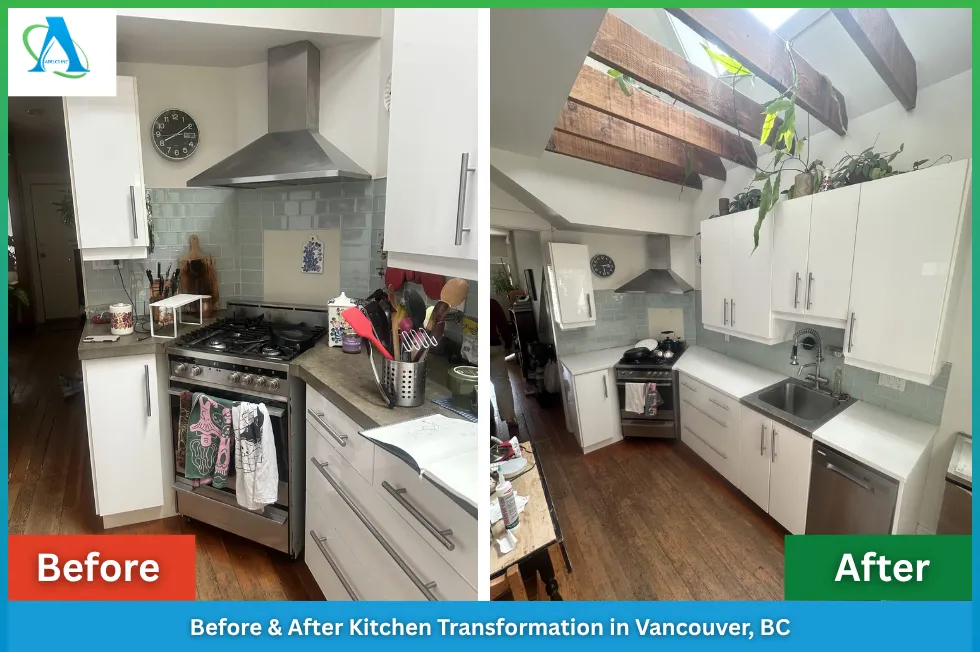 Kitchen Countertop Installation in Vancouver by AdelCo