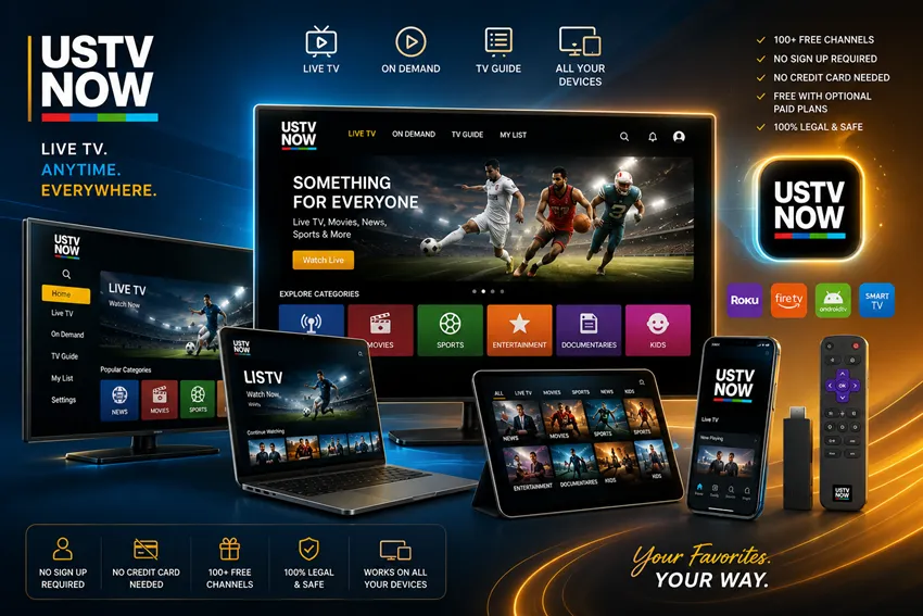 Download USTVNow App: Stream Free Live TV on All Your Favorite Devices