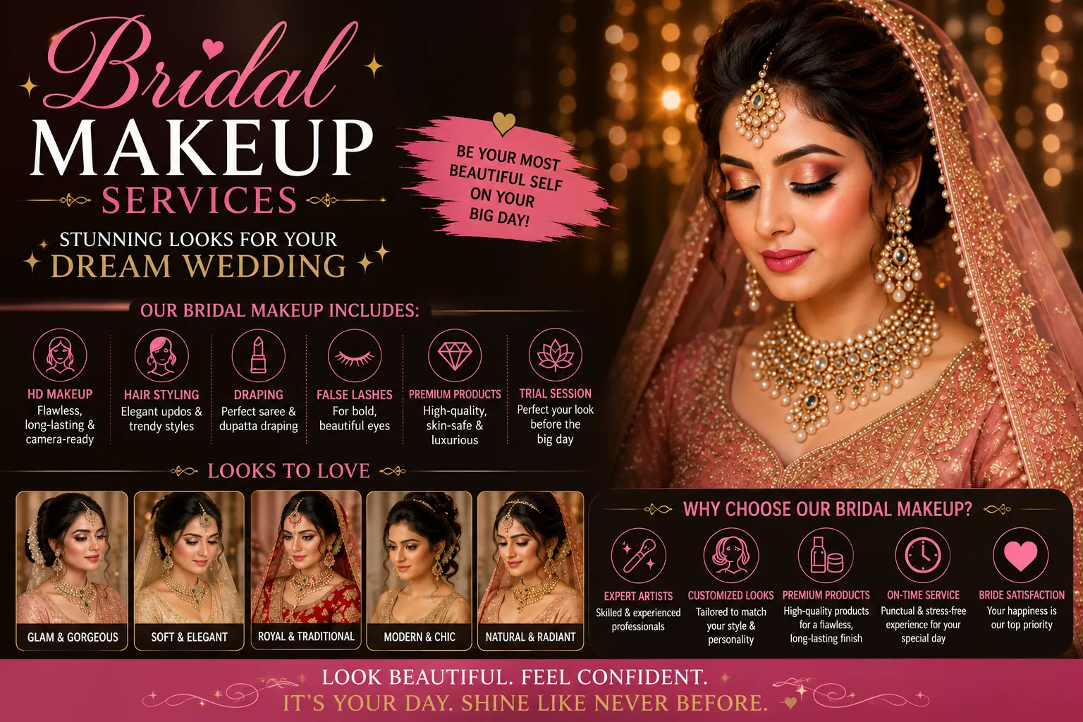 Bridal Makeup Services: Latest Trends Every Bride Should Try in 2026