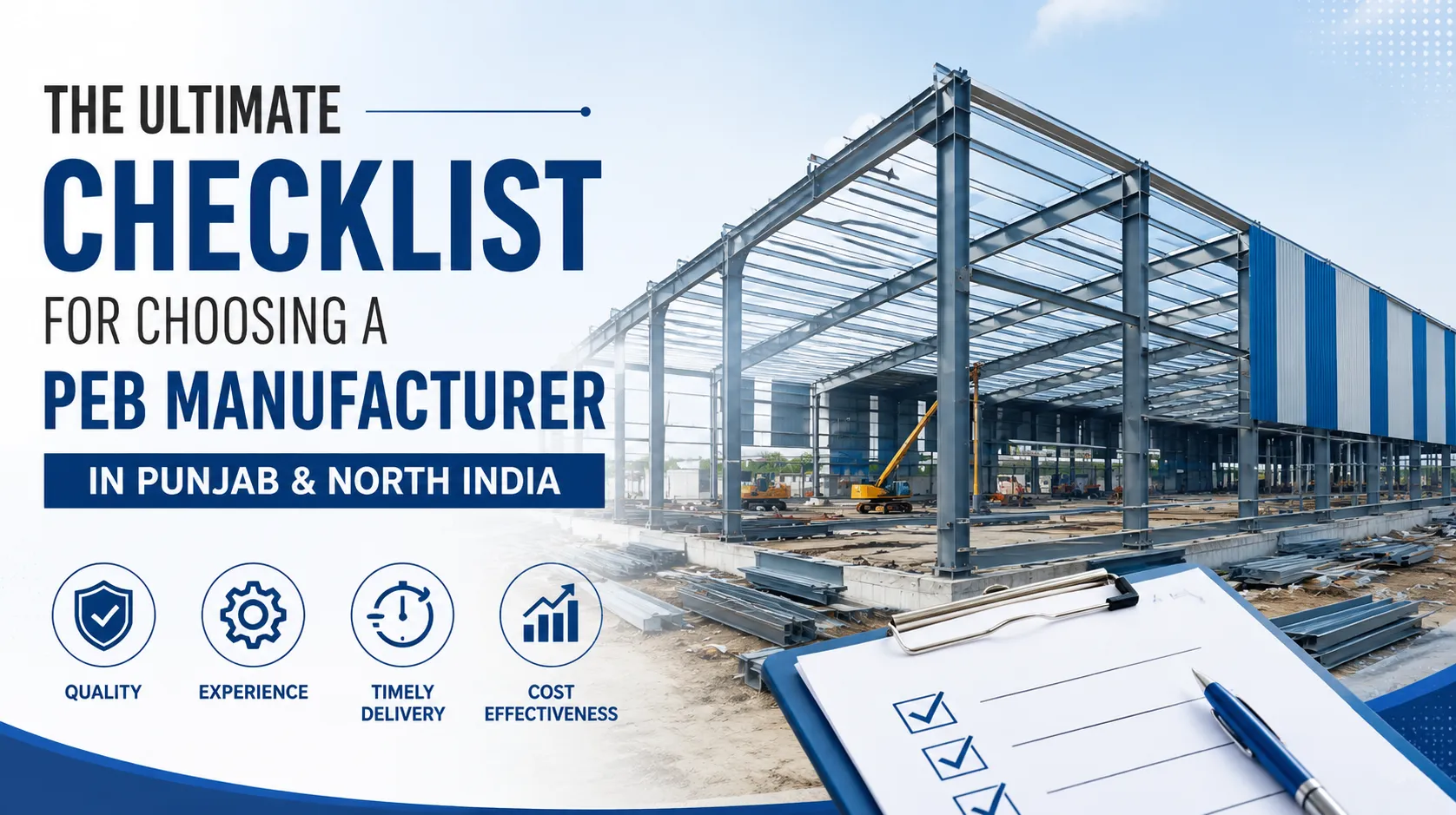 The Ultimate Checklist for Choosing a PEB Manufacturer in Punjab & North India