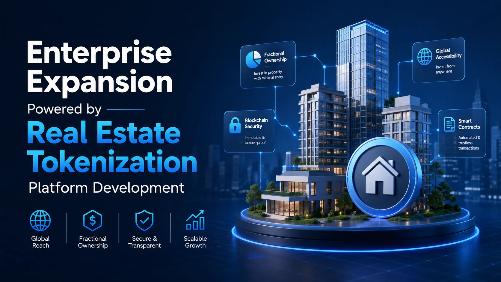 Enterprise Expansion Powered by Real Estate Tokenization Platform Development
