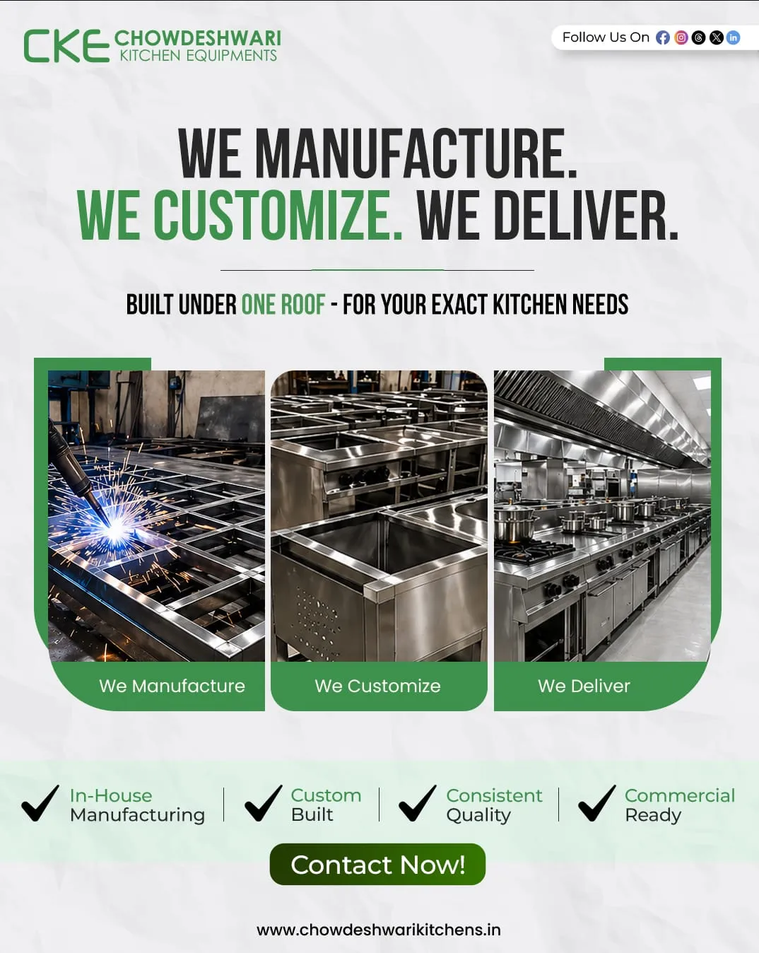 10 Essential Commercial Kitchen Equipment Every Food Business Needs in Bangalore
