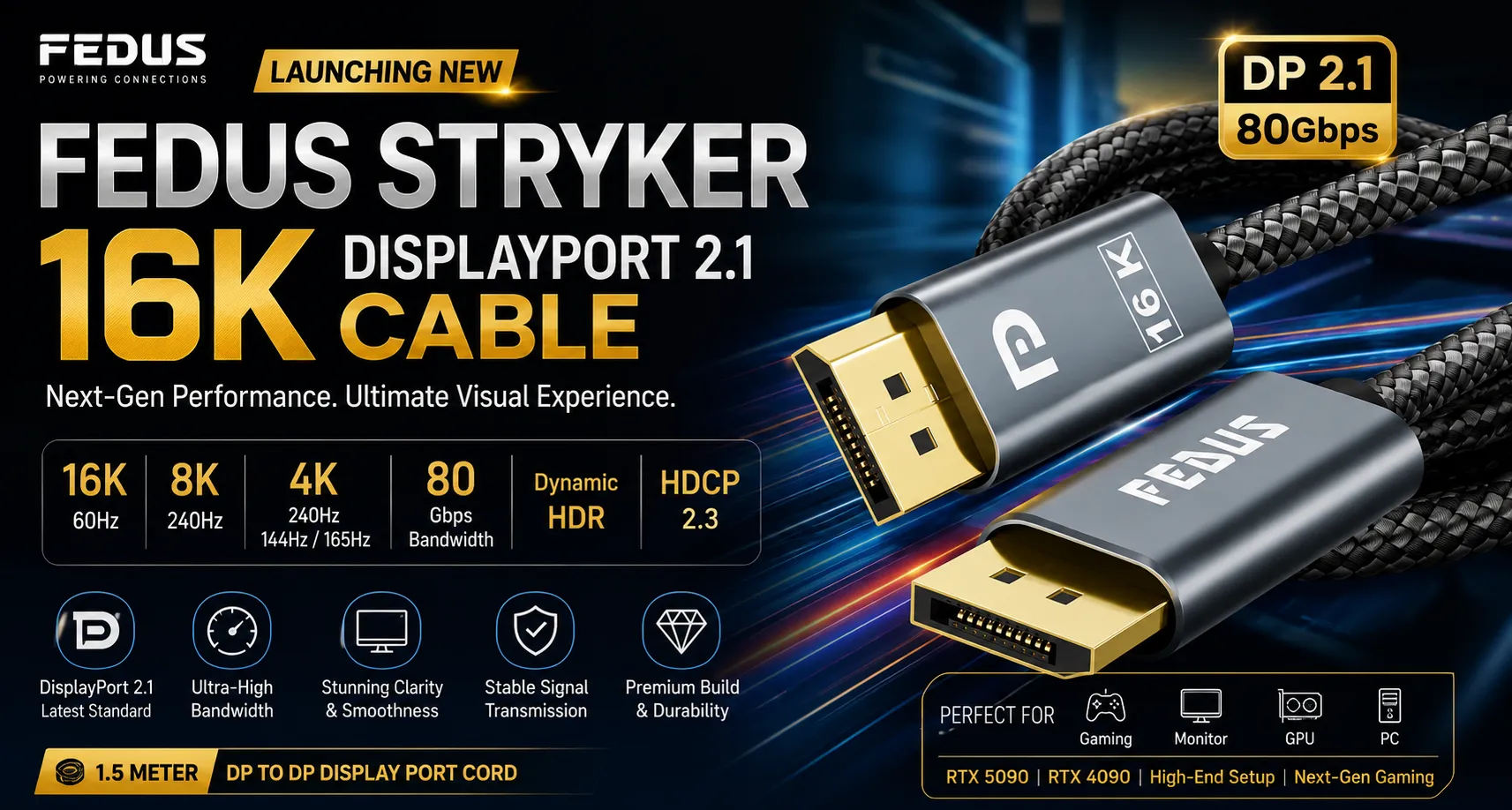 How Does DisplayPort 2.1 Deliver 80Gbps and 16K Performance?
