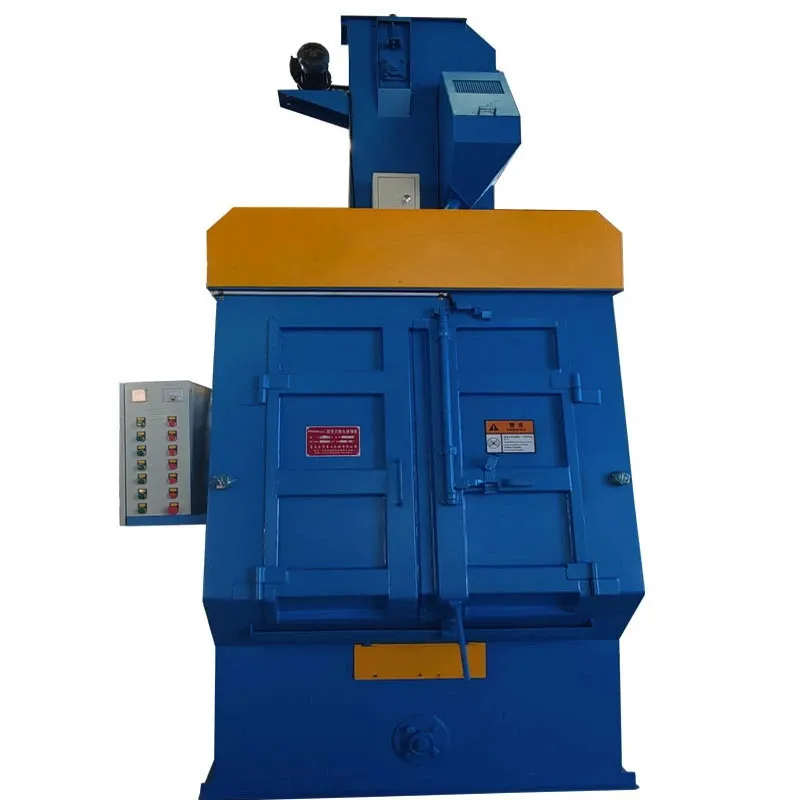 TUMBLE BELT SHOT BLASTING MACHINE