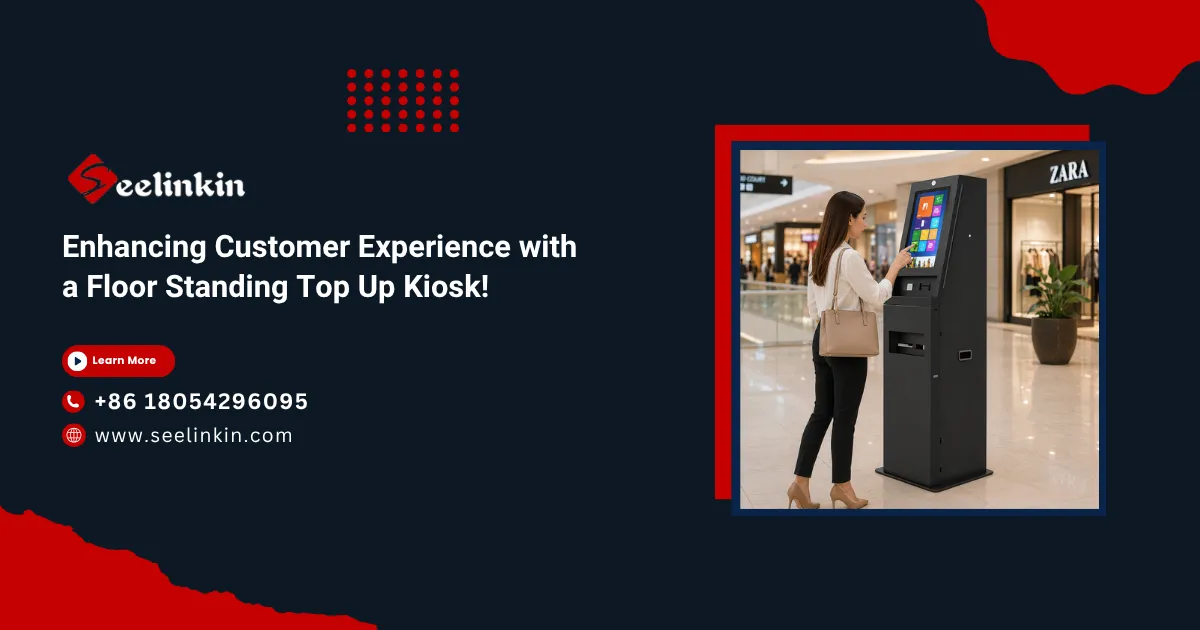 Enhancing Customer Experience with a Floor Standing Top Up Kiosk!