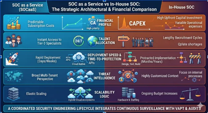 SOC as a Service vs In-House SOC: Full Strategic Comparison Guide