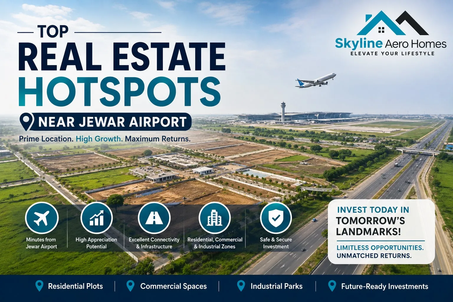 Skyline Aero Homes – A Smart Investment Near Jewar International Airport