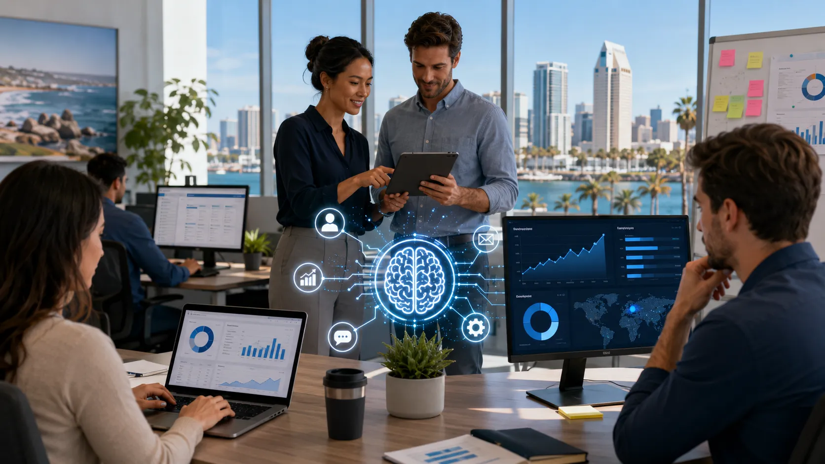 How AI Business Solutions San Diego Teams Use for Sales and Marketing Efficiency