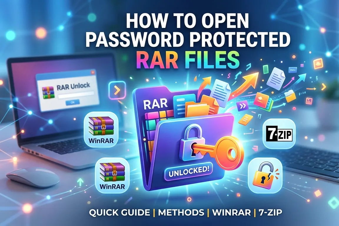 How to Open Password-Protected RAR File: Complete Guide