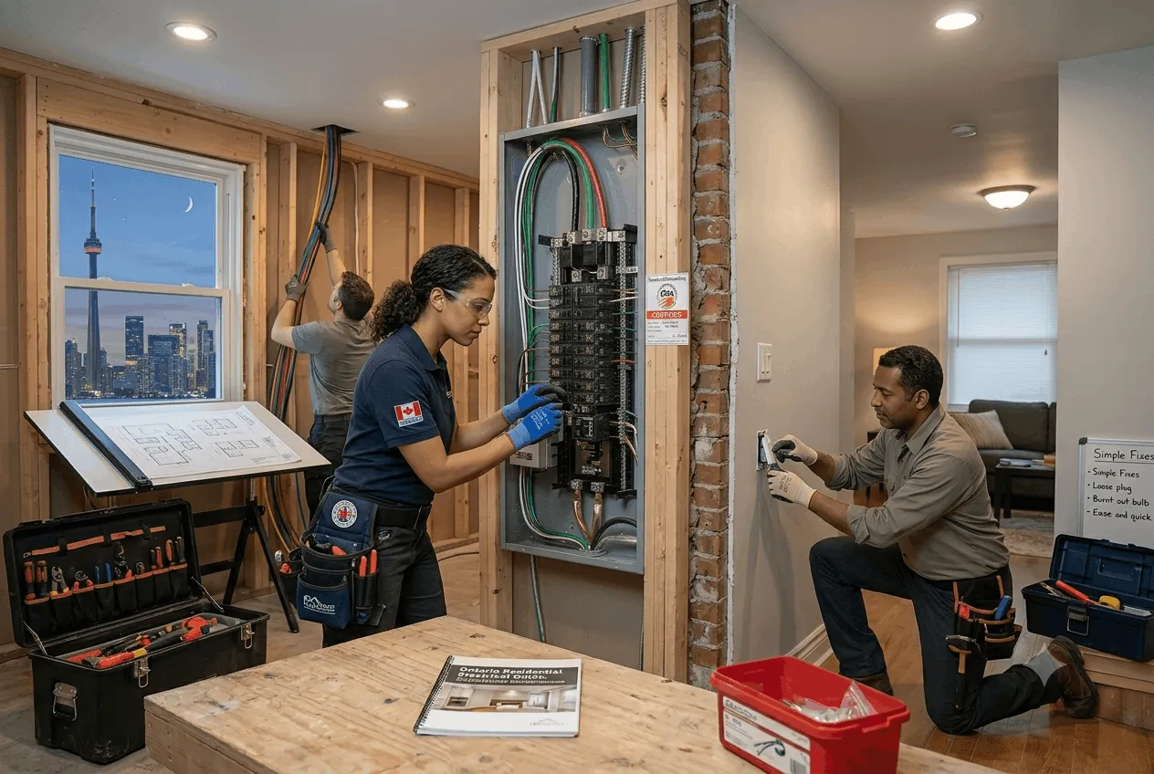 Residential Electrical Work: Specialized Contractors vs General Maintenance, What Projects Actually Need