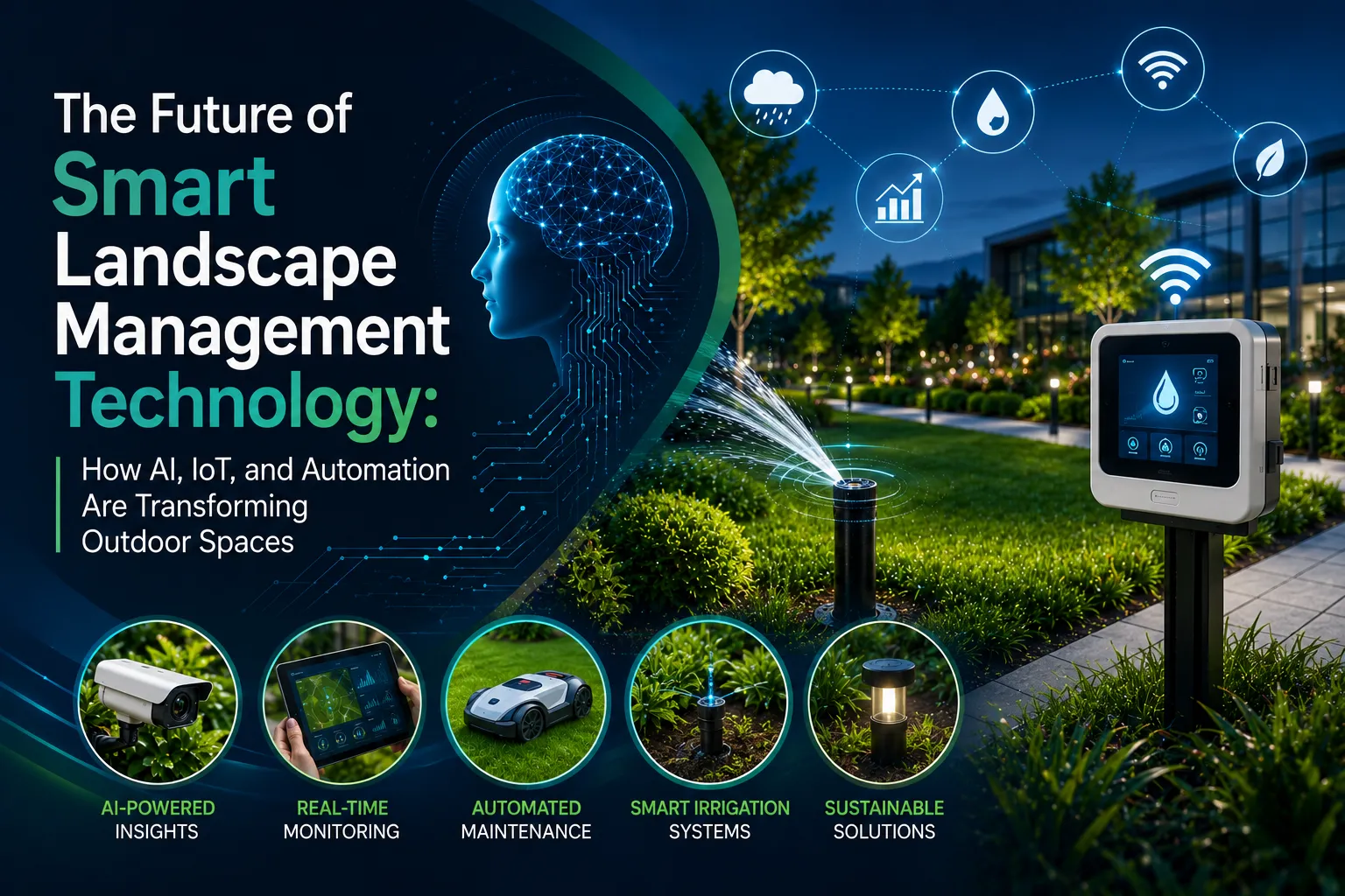 The Future of Smart Landscape Management Technology: How AI, IoT, and Automation Are Transforming Outdoor Spaces