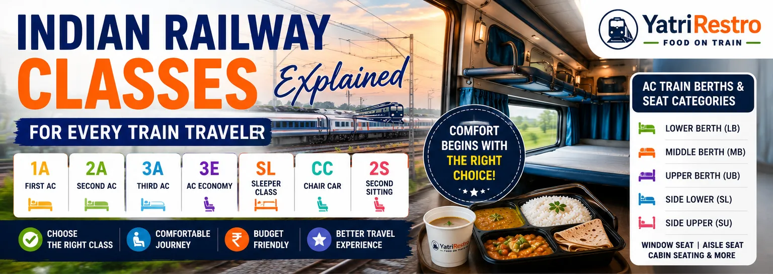 Indian Railway Classes Explained for Every Train Traveller