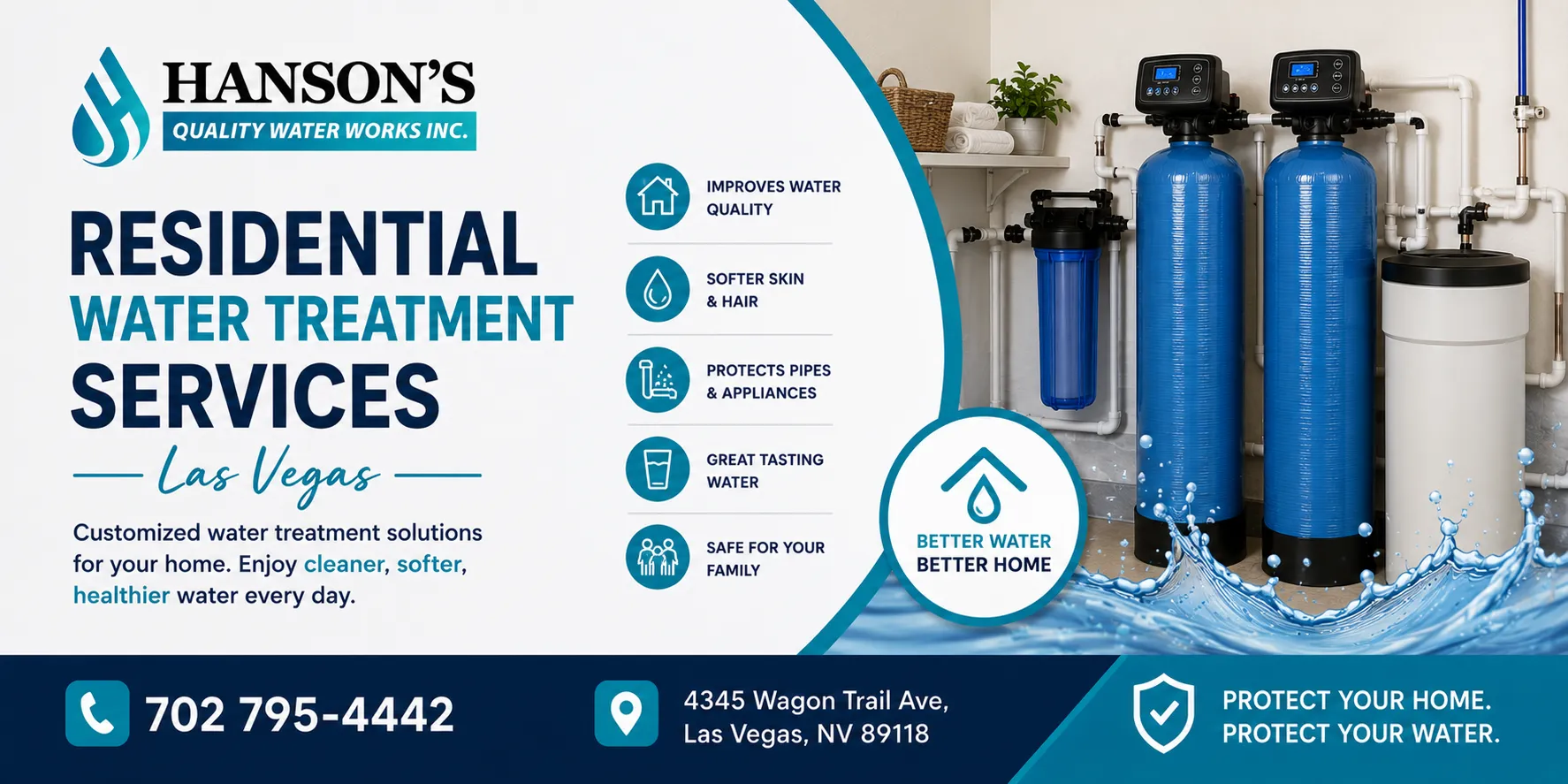 Residential Water Treatment Services Las Vegas: Improve Your Home’s Water Quality