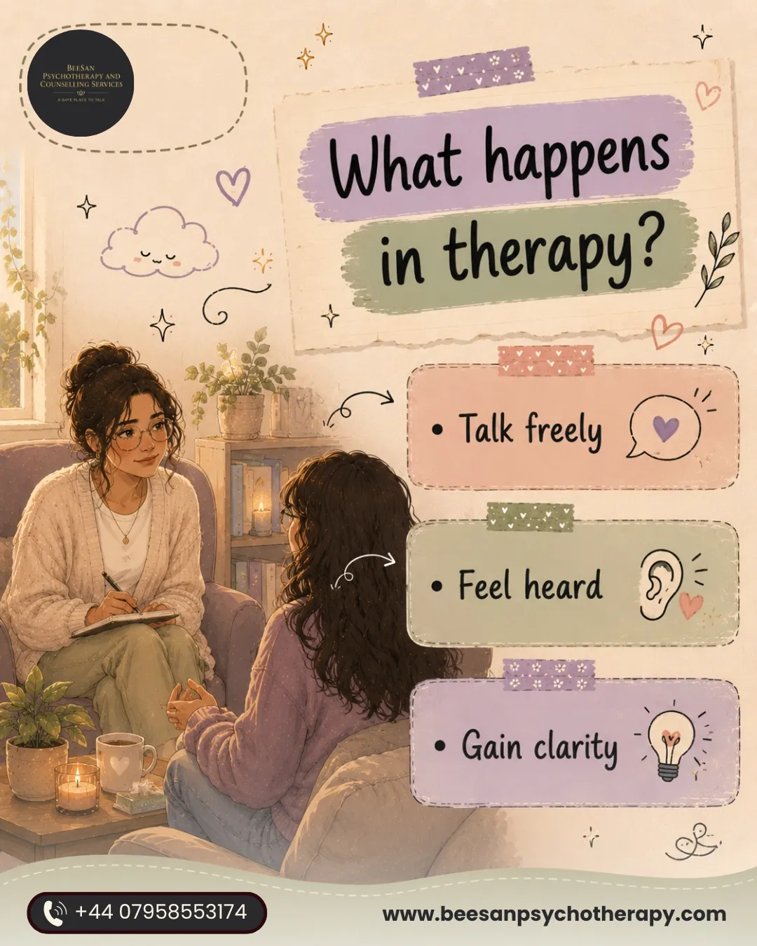 Individual Anxiety Counselling Edinburgh for Better Wellbeing