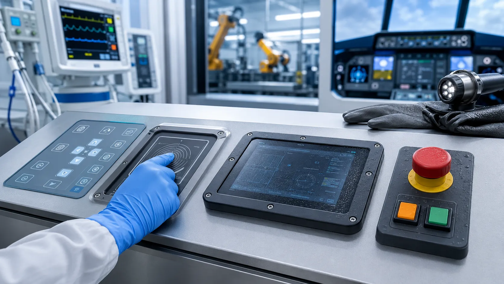Precision Input Devices in High Risk Environments