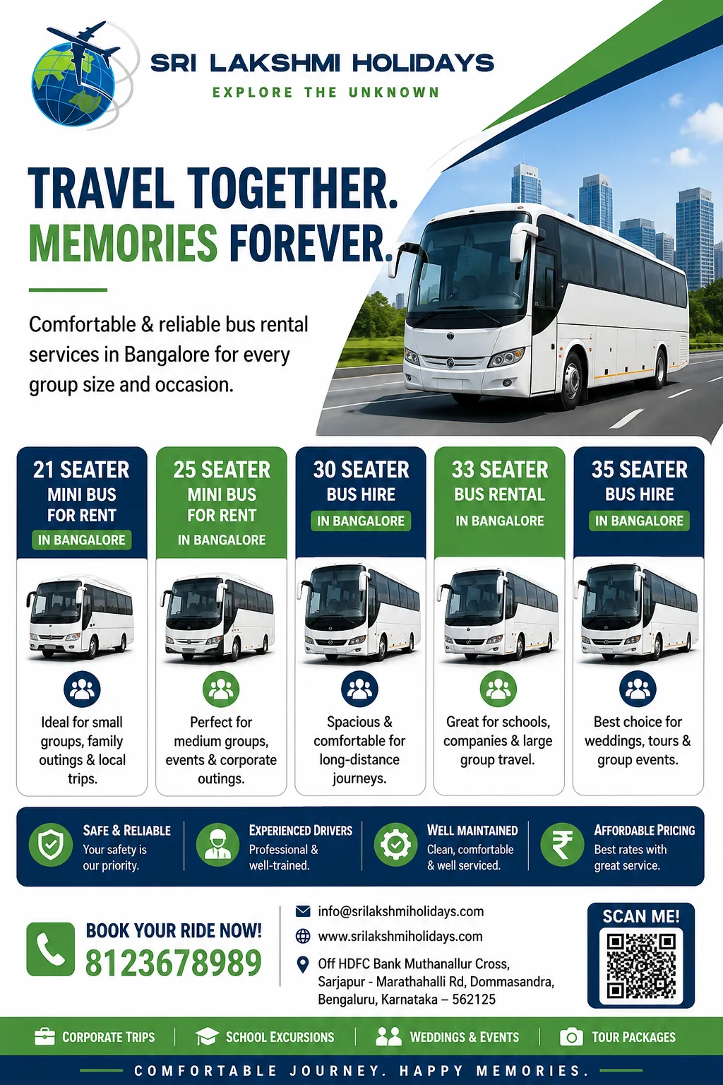 The Smart Way to Choose the Right Bus Rental in Bangalore for Group Travel