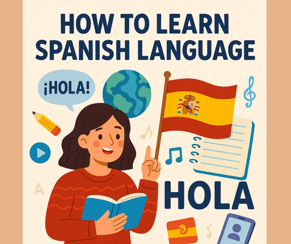 How to Learn Spanish Language Step by Step for Beginners