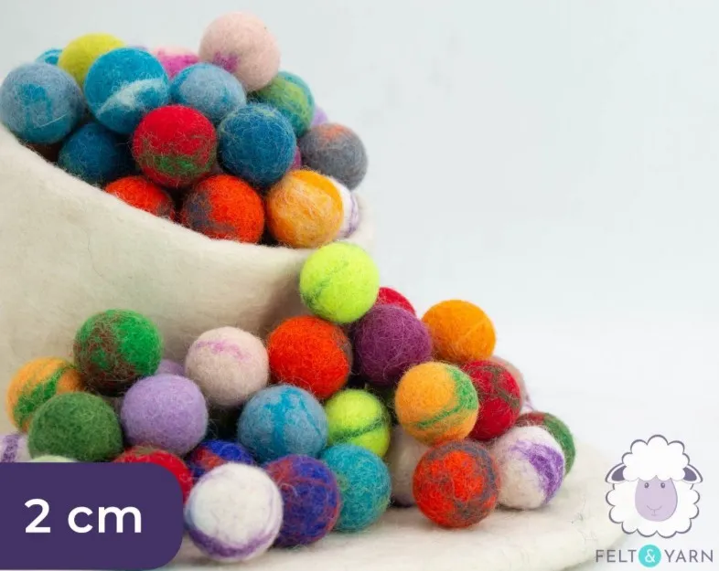 Wool Felt Balls Wholesale | Shop Felt Balls in 100+ Colors – Felt and Yarn