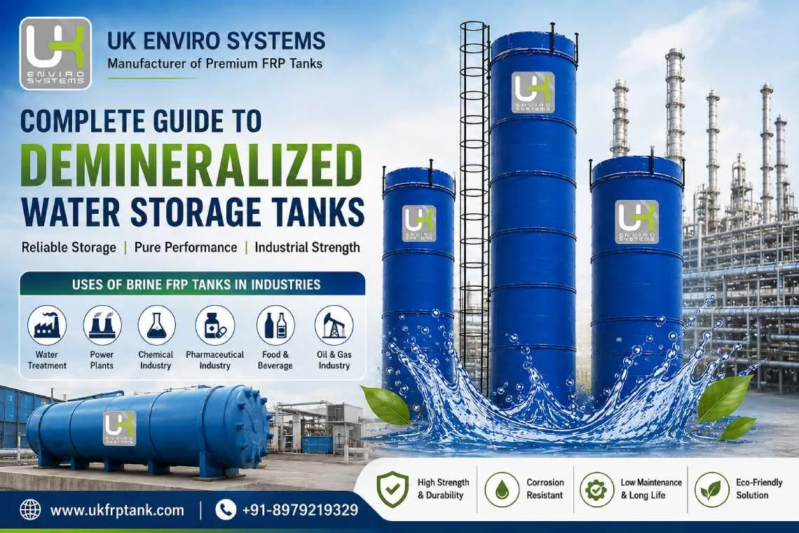 Complete Guide to Demineralized Water Storage Tanks
