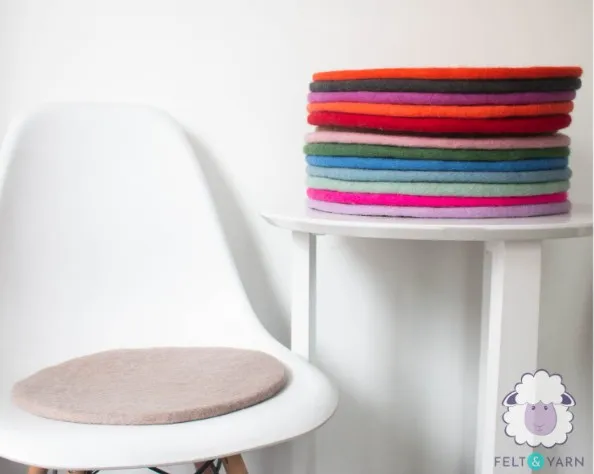 Wool Felt Cushions