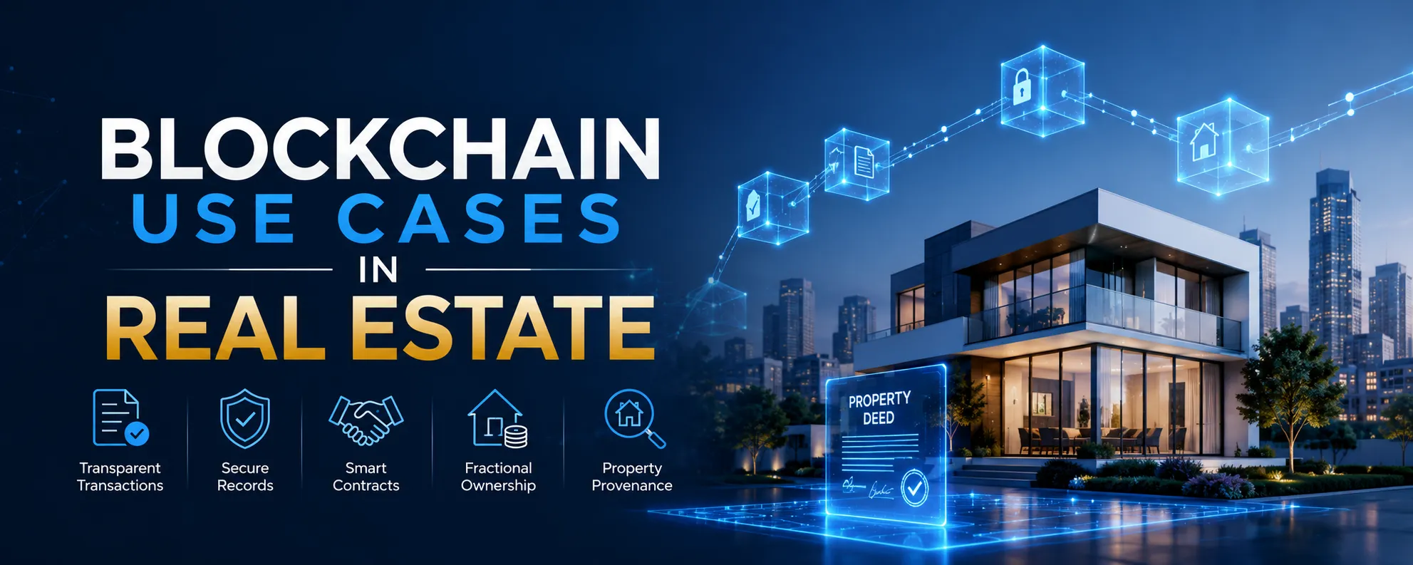 Blockchain Use Cases in Real Estate: Transforming Property Transactions in 2026