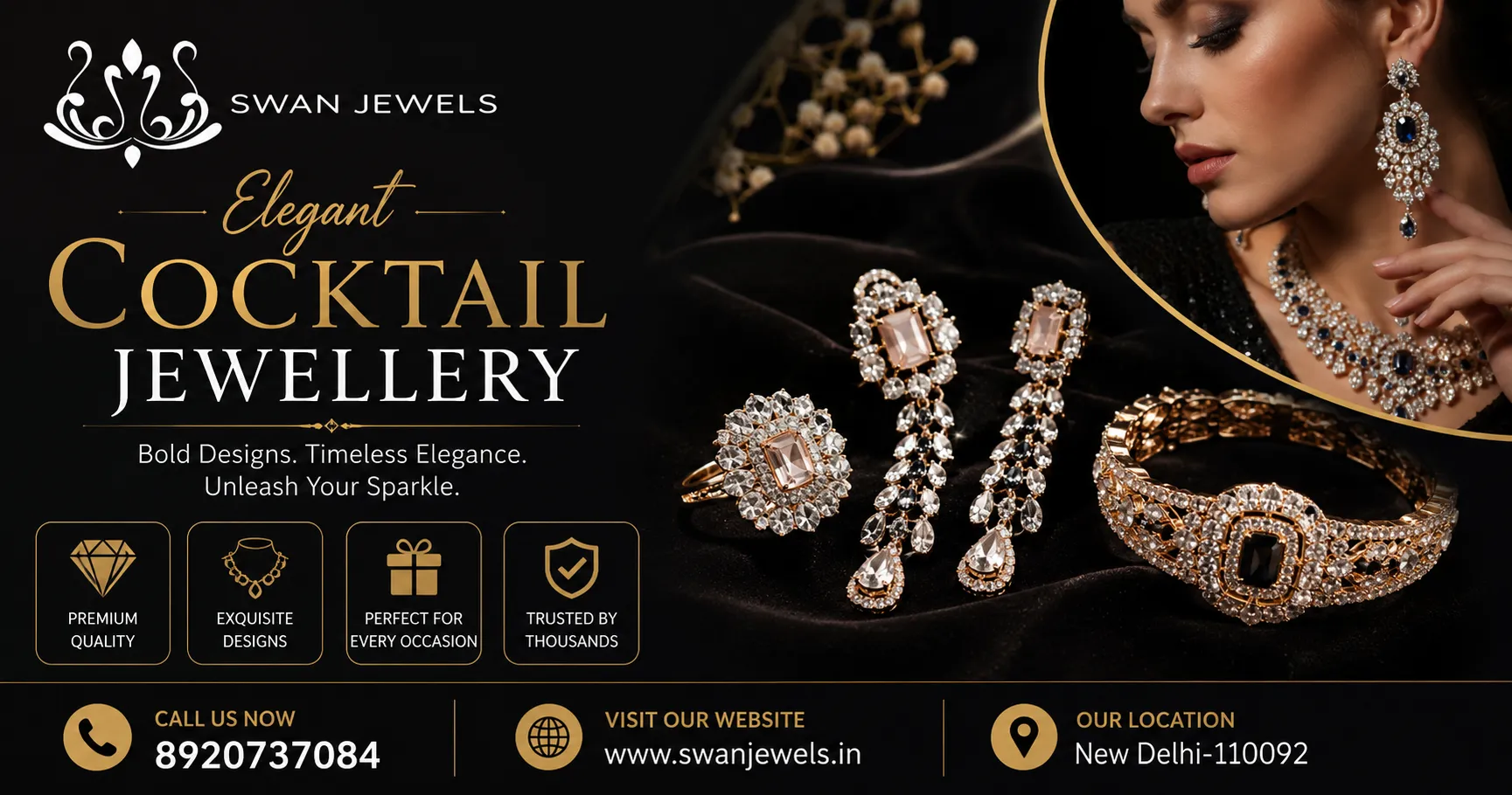 How to Choose the Best Cocktail Jewellery for Every Special Occasion?