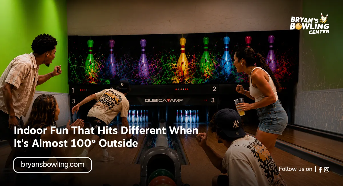 Indoor Fun That Hits Different When It's Almost 100° Outside