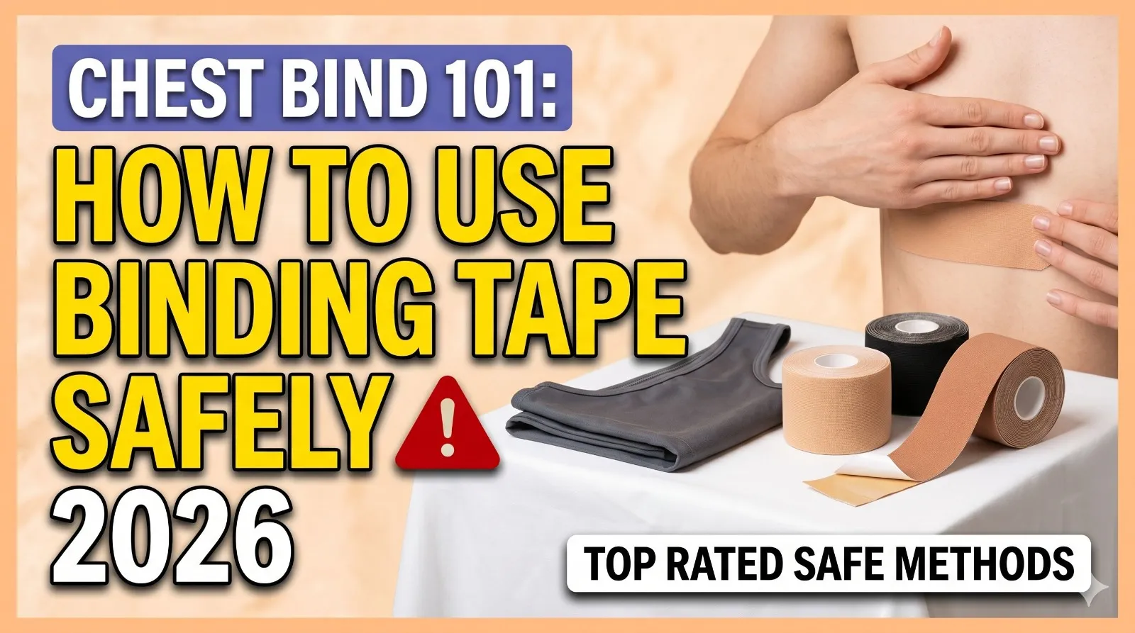 Chest Bind 101: How to Use Binding Tape Safely 2026