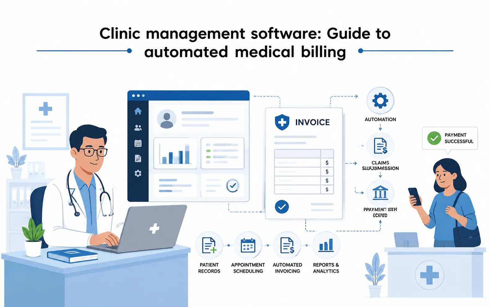 Clinic management software: Guide to automated medical billing
