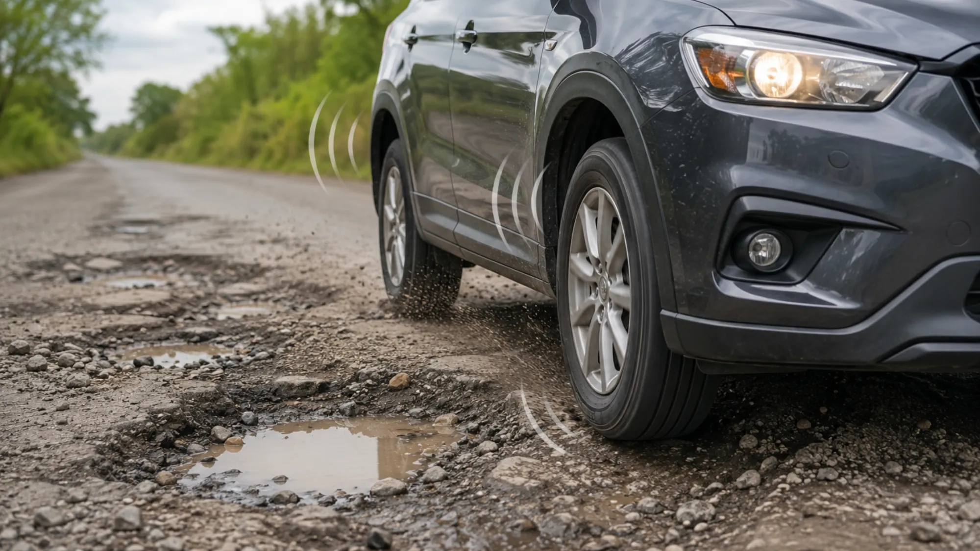 Why Your Vehicle Feels Rough On Bumpy Roads