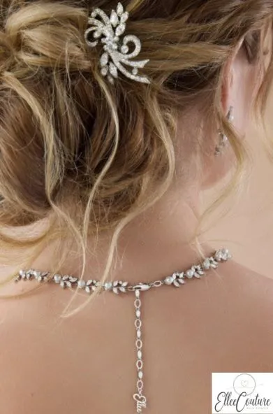 Bridal Hair Pin and Neclace