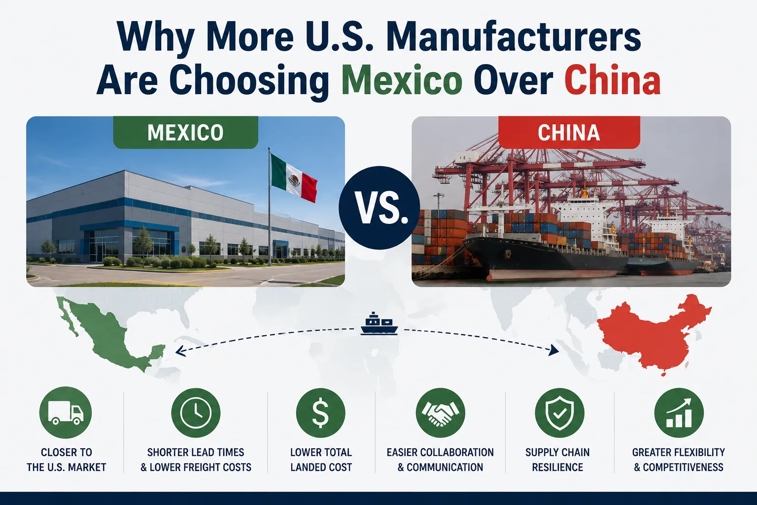 Why More U.S. Manufacturers Are Choosing Mexico Over China