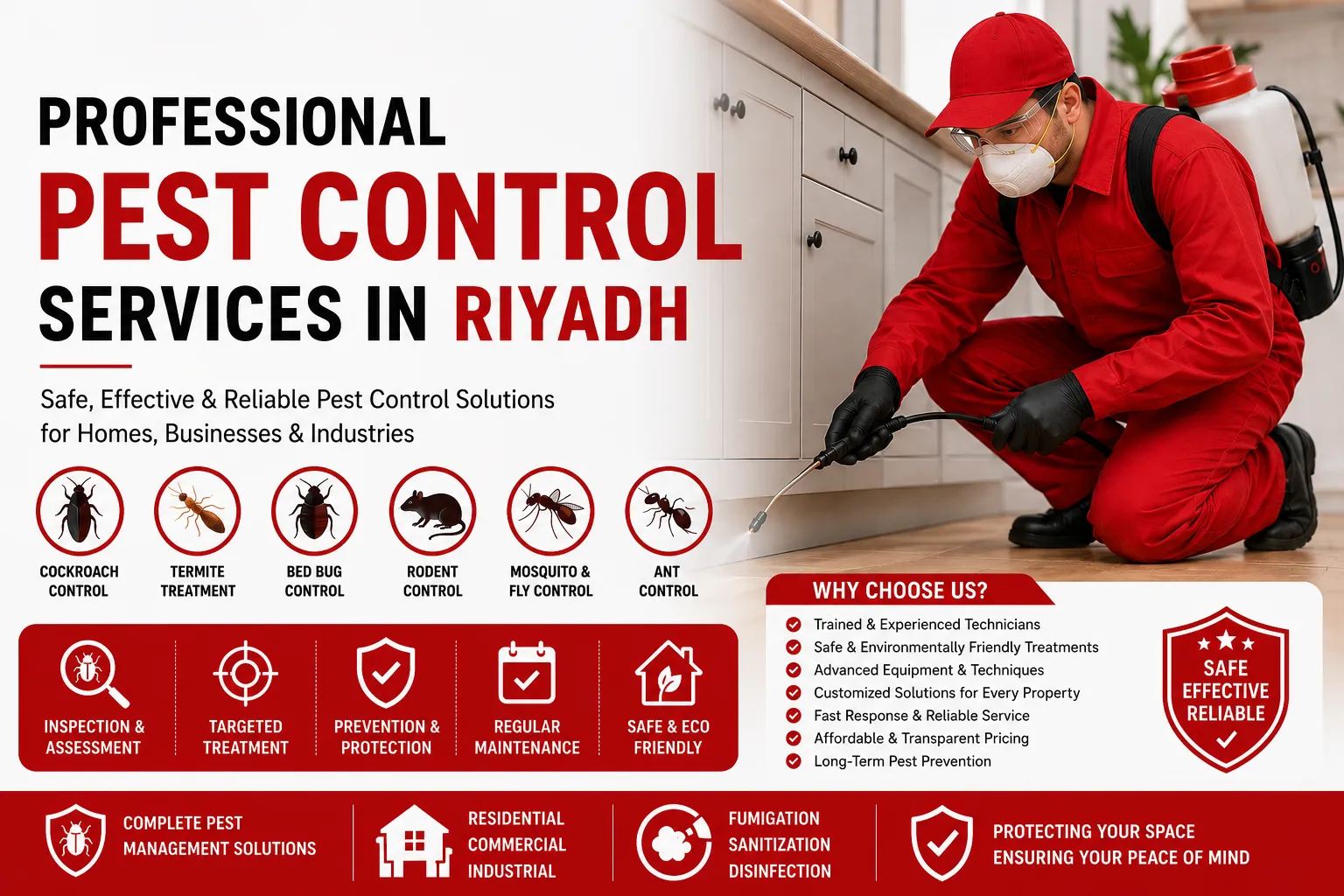 Professional Pest Control Services in Riyadh