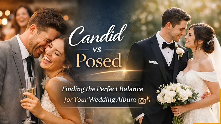 Candid vs. Posed: Finding the Perfect Balance for Your Wedding Album