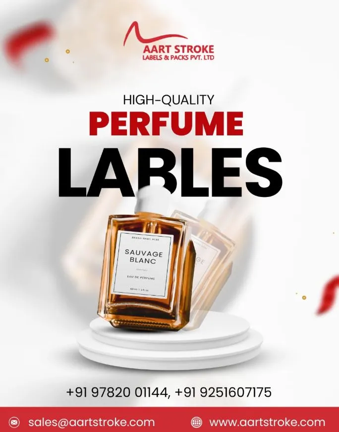 Perfume Label Printing – Premium Custom Labels for Every Perfume Brand