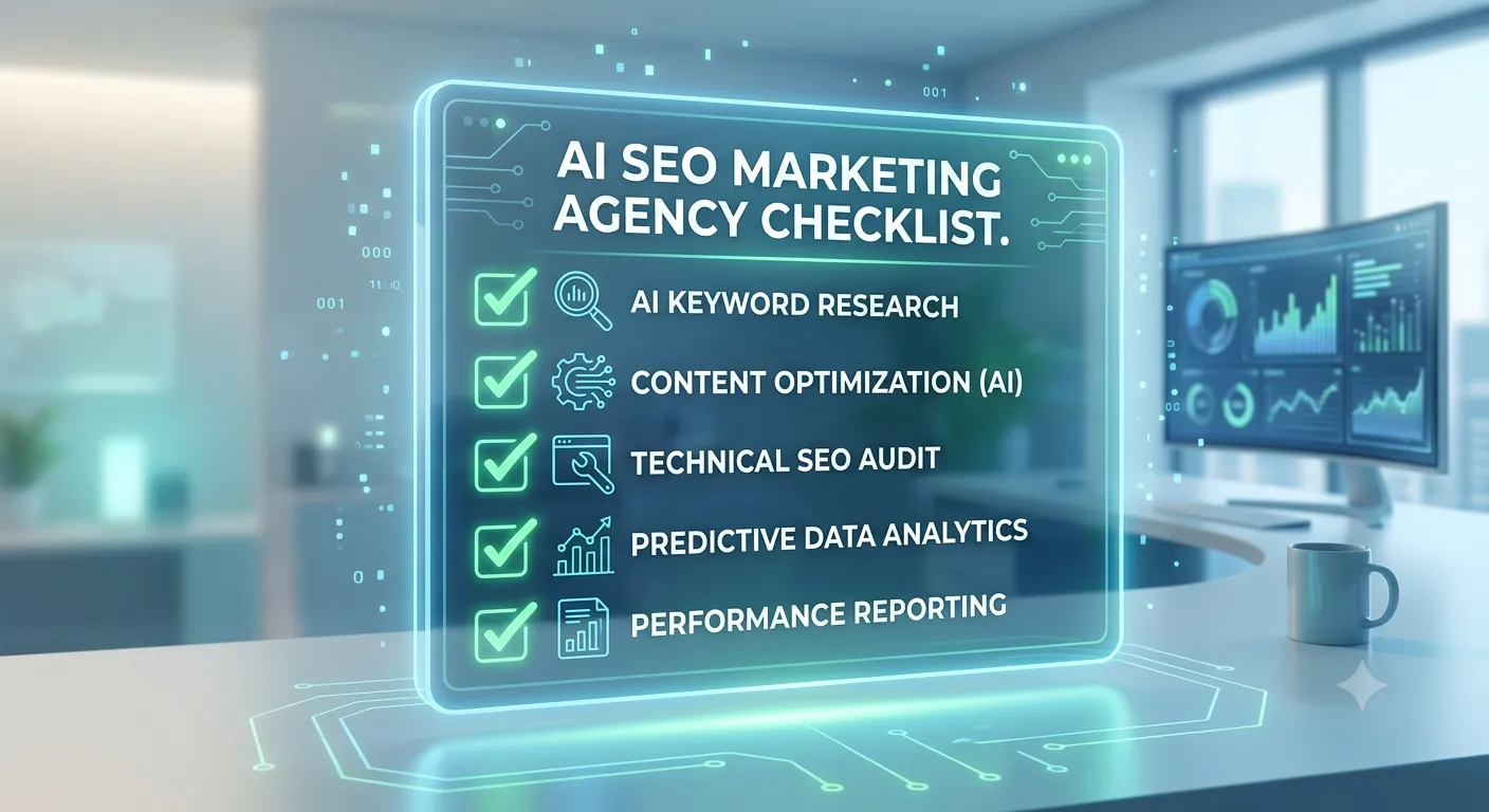 AI SEO Marketing Agency Checklist: 20 Capabilities Every Business Should Look For