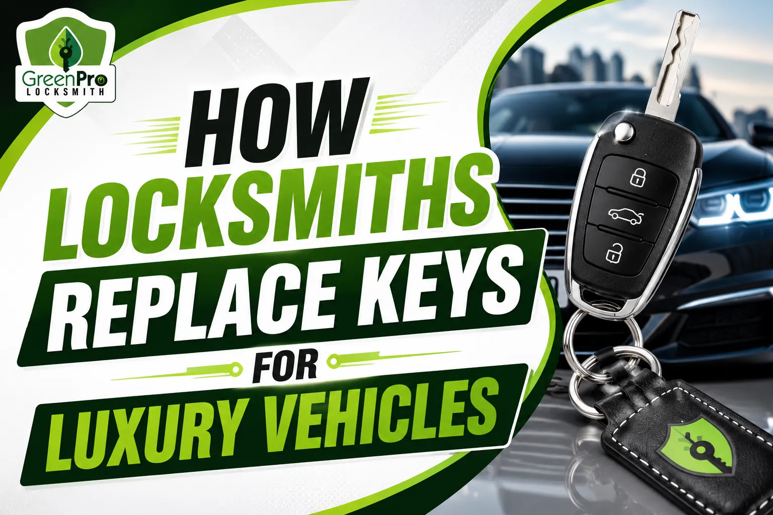 How Locksmiths Replace Keys for Luxury Vehicles