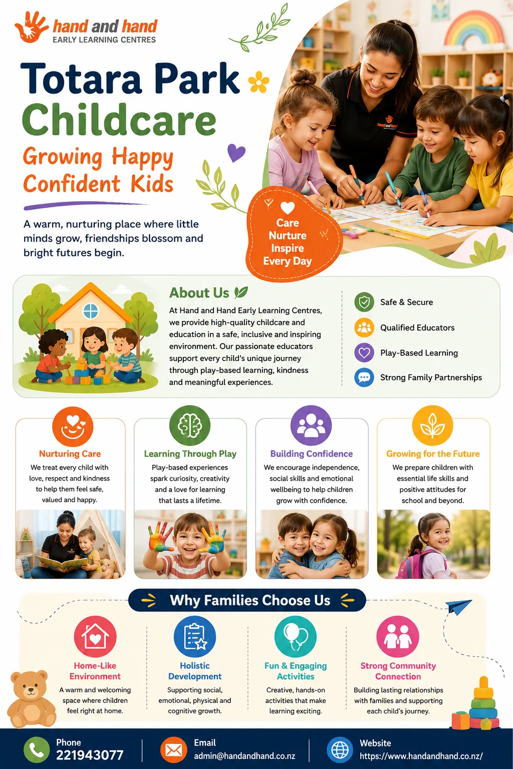 Totara Park Daycare Where Every Child Learns With Joy