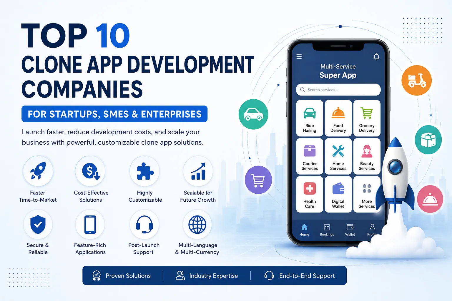 Top Clone App Development Companies for Startups in 2026