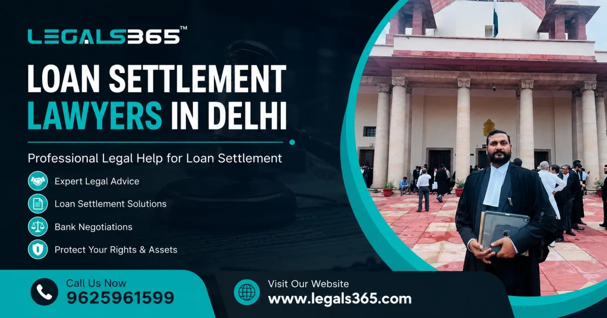 Top 10 Reasons People Choose Loan Settlement Lawyers in Delhi