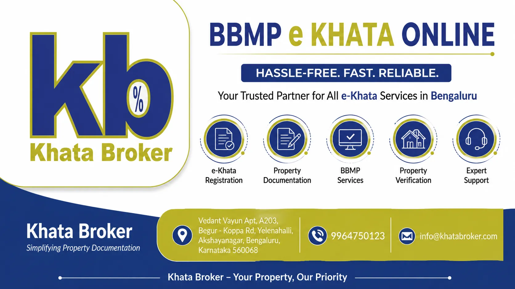 Complete BBMP E-Khata Services in Bengaluru | Apply & Transfer