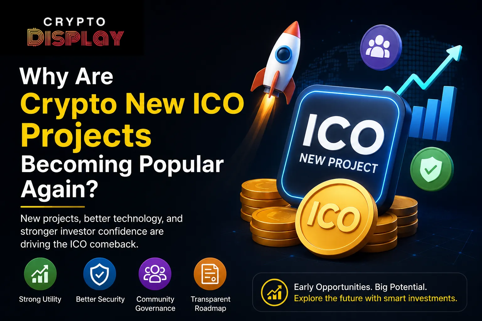 Why Are Crypto New ICO Projects Becoming Popular Again?
