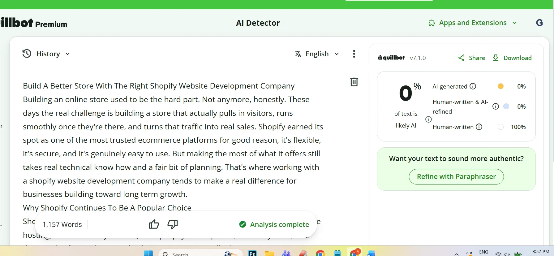 Build A Better Store With The Right shopify website development company