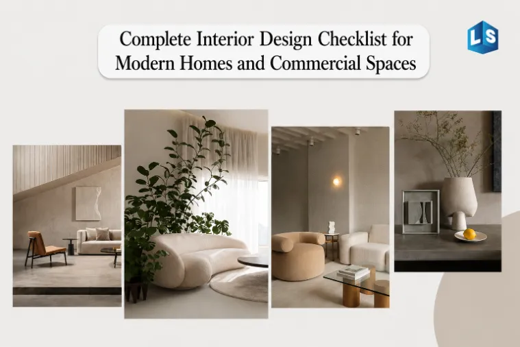 The Essential Interior Design Checklist for Homes and Commercial Projects