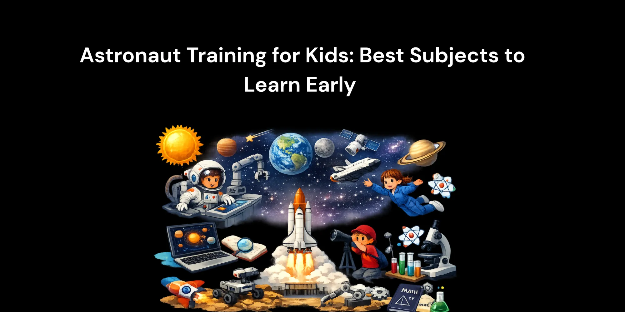 Astronaut Training for Kids: Best Subjects to Learn Early