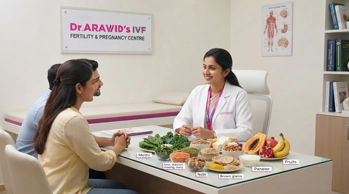 Best Indian Diet for Fertility: A Fertility Specialist in T.Dasarahalli Explains What to Eat